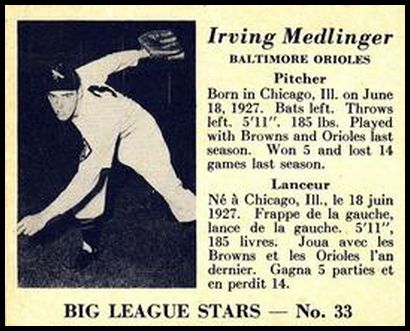 33 Irving Medlinger